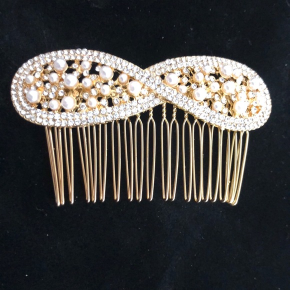 Infinity Wedding hair piece - Picture 2 of 3